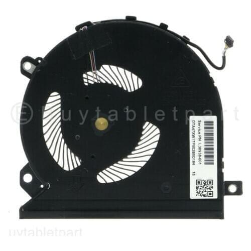 JIANGLUNNEW CPU&GPU Cooling Fan For HP Elitebook 1050 G1 4K GTX1050 L30938-001