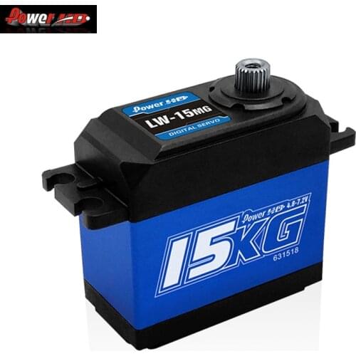 Power HD LW15MG LW30MG 15KG 30KG Full Waterproof Metal Gear High Torque Servo For Rc Car/Off-Road Vehicles/Short Trucks/Rc Boat