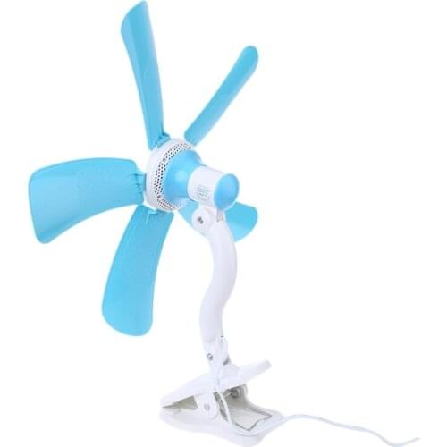 220V Desk Fan Breezer Cooler Office Portable Electric Quiet Clip Fan Table Fan with ON OFF Switch not support AC 110V