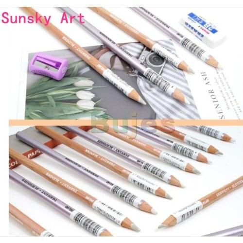 Original UK Derwent Smooth writing comfortable grip Blend / gradient pencil transition gradient pencil professional art supplies