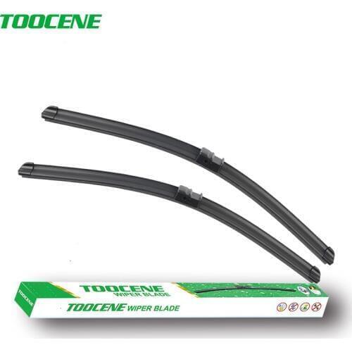 Toocene windshield Wiper blades for Alfa Romeo Spider 2006-2010 pair 22"+18" car front windscreen