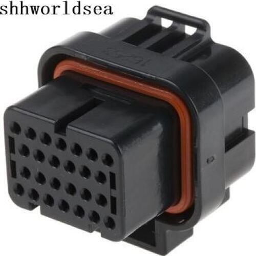 Shhworldsea 1sets 5sets 30sets auto computer connector, 26 pin 26way oil gas connector 3-1437290-7