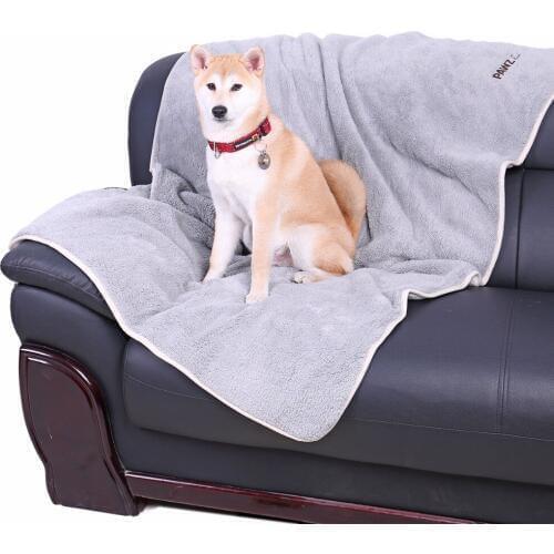 Super Soft Blanket For Dog Cat Solid Blanket For Pet Shu Velveteen Mat for Medium Big Pet 4 Colors Thick Great Quality 2 Sizes
