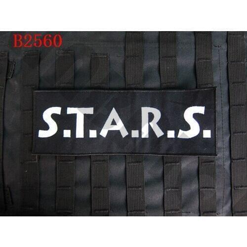 Embroidery patch Umbrella Corporation Raccoon Police Department R.P.D. S.T.A.R.S. Back Of The Body