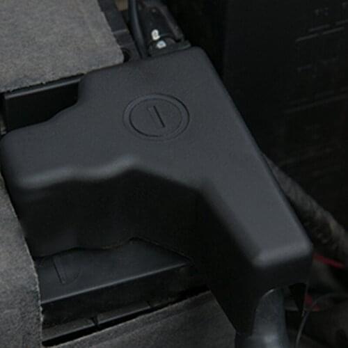 Car Engine Battery Negative Cover Battery Protective Cover Dust Cover for Jeep Compass 2017-2020