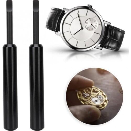 2Pcs Watch Back Case Opener Blade Watch Cover Pry Remover Watch Repairing Tool for Watchmaker