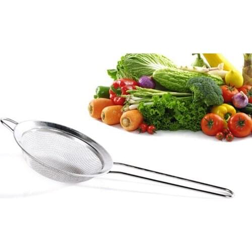 3 In 1 Set Stainless Steel Filter Oil Pot Food Filter Cookware Colander Fried Filter Kitchen Strainer Baking Cooking Tools