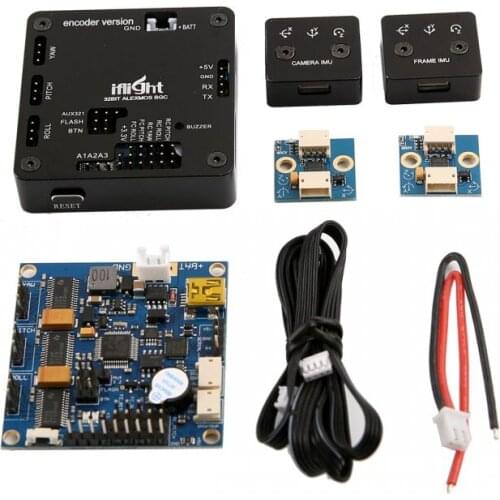 IFlight 32bit BaseCam BGC3.0 Encoder Gimbal Controller Simple BGC for DSLR Brushless Stabilizer with Shell For racing drone