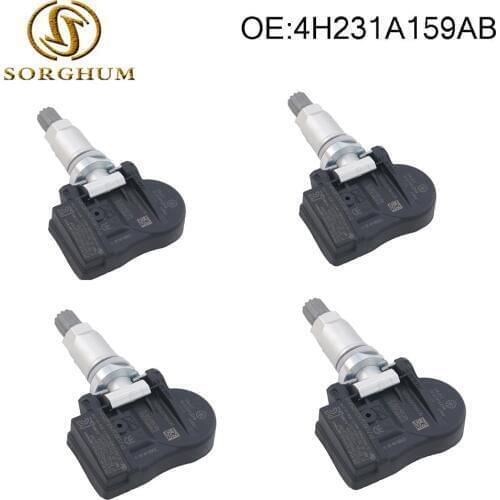 4pcs 4H231A159AB Tire Pressure Monitoring Sensor TPMS For Land Rover