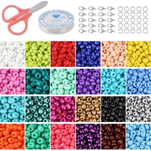 A+++ 24 meters bead bead 24 meters glass bead bead of the lacquer that bake to dye core color combination suit