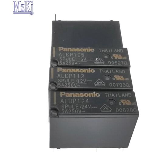 5PCS ALDP HOT New Original ALDP105W ALDP112W ALDP124W 5V 12V 24V 5A250V DIP4