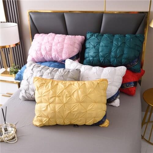 Three Dimensional Spiral Curl Twist Pattern Three Dimensional Feather Velvet Pillow Core Decorative Pillows for Sleeping Home