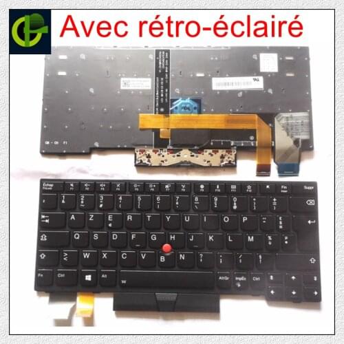 French Backlit keyboard for Lenovo Thinkpad X280 X390 X395 A285 20KF 20KE ThinkPad L13 X13 Yoga S2 5th FR
