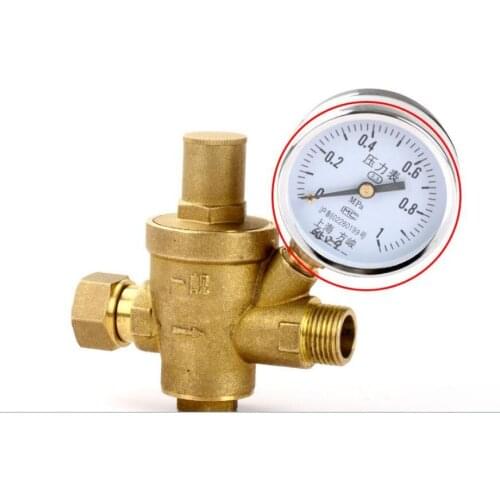 Brass home Smith water purifier water heater live inside and outside the wire external teeth tap water pressure reducing valve
