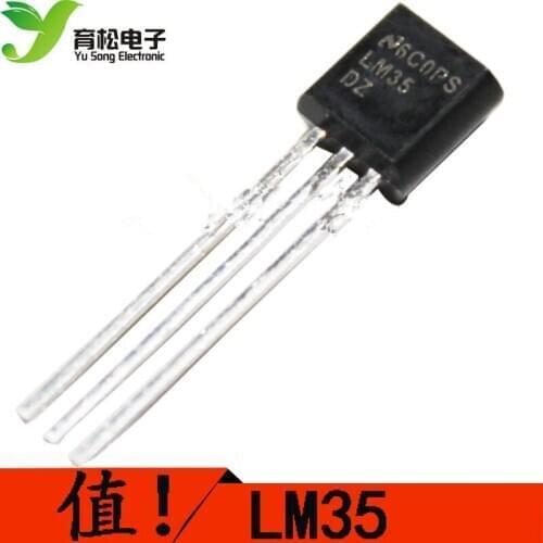 LM35D temperature sensor LM35DZ precision temperature sensor LM35DZ TO-92 LM35