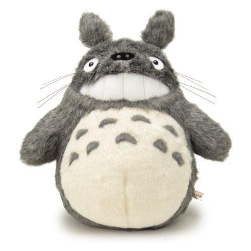 New Kawaii Anime My Neighbor Totoro Laugh Plush 37CM Kids Stuffed Toys For Children Gifts