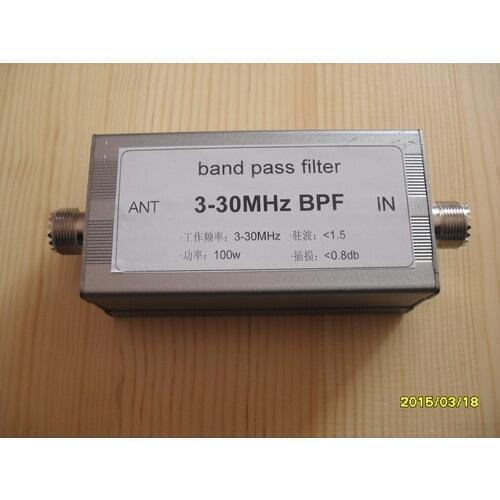 NEW 1PC 3-30MHz Bandpass Filter / BPF Filter / LC Filter / Increased Selectivity Signal to Noise Ratio