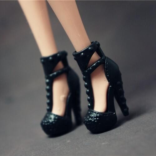 Wholesale New arrive multiple style beautiful Original shoes for barbie doll shoes 1/6 mini Play food Mini Resin Ice-cream