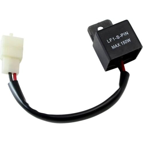 NEW Motorcycle 2 Pin 12V Signal Rate Control Relay LED Turn Signals Light Flasher Blinker Flasher Relay