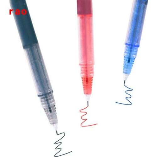 High quality Multiple Colour big capacity ink Ball Pen 0.5mm Nib Student office stationery pen New