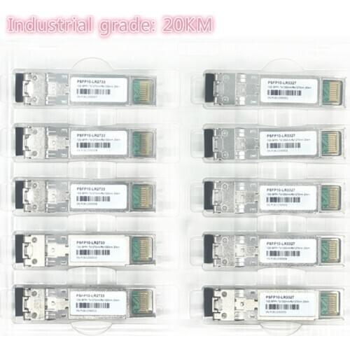 SFP 10G LC 20KM 1270nm/1330nm Industrial grade Single Fiber SFP Optical Module SFP Transceiver Industrial grade -40-85 Celsius