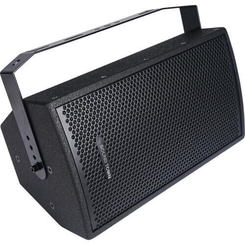 Sound Town 8" 350W PA Speaker w/ U Bracket for Installation, Black CARME-U108B