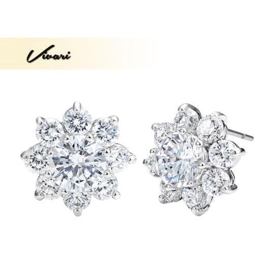 Женские серебрянные серьги Vivari China At AliExpress