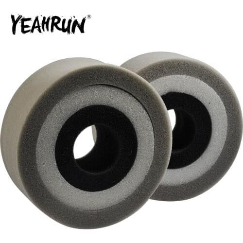 YEAHRUN 1/2Pair 119mm OD Insert Inlay Foam Sponge for 1.9" Crawler Tires 1/10 RC Scx10 D90