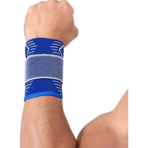 Elastic Wrist Pad Protection Wrist Wraps Carpal Tunnel Tennis Wrist Strap Brace Support 1 Piece