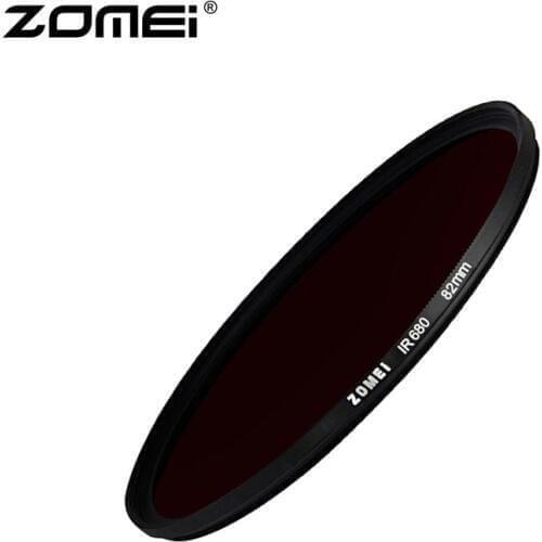 Zomei 680nm 720nm 850nm 82mm Infrared X-Ray IR Filter Lens for Canon Nikon Sony SLR DSLR Camera Lens X-Ray IR Filter