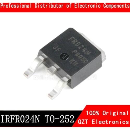 10pcs/lot IRFR024N FR024N IRFR024NTRPBF TO-252 new original In Stock