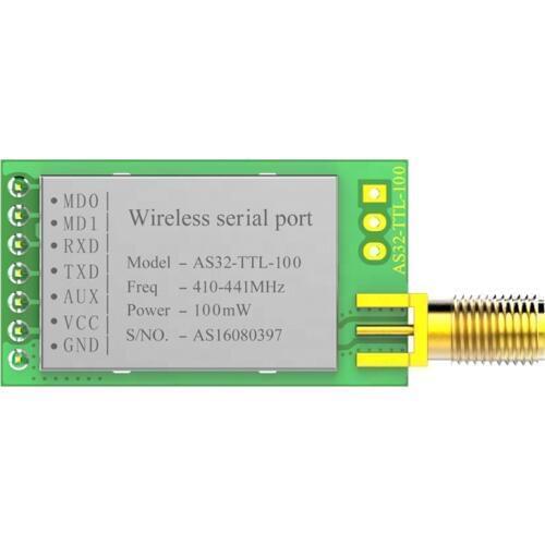 2 pcs LoRa SX1278 433 MHz Wireless rf Module with antenna iot Transceiver UART Long Range 433MHz rf Transmitter Receiver