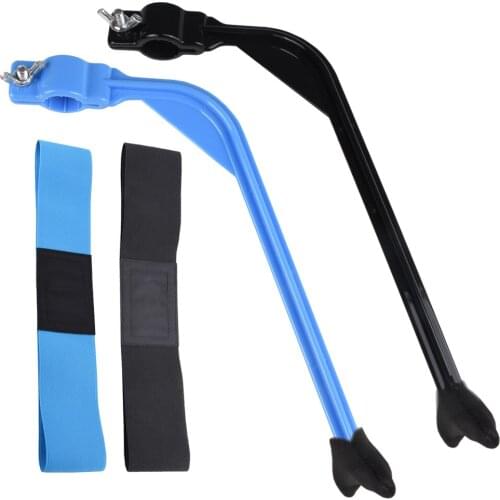 4 Pc/Set Golf Swing Training Aid Arm Band Trainer for Men Women Beginner Practice Blue and Black