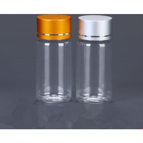 50pc 20ml Empty plastic Sample bottle container for Medicine Capsule pill organizer bottle