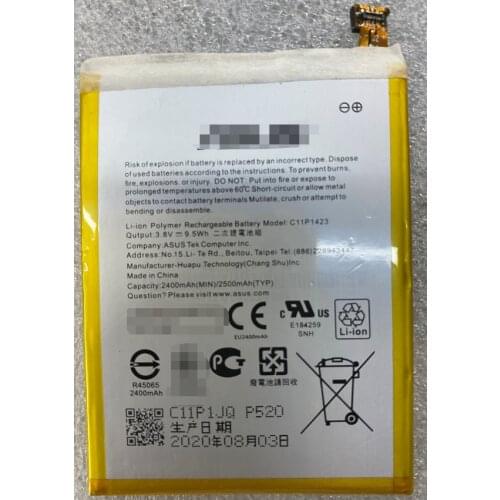 HST New Battery 2400mAh C11P1423 Battery For Asus Zenfone 2 ZE500CL Z00D PHONE Batteries