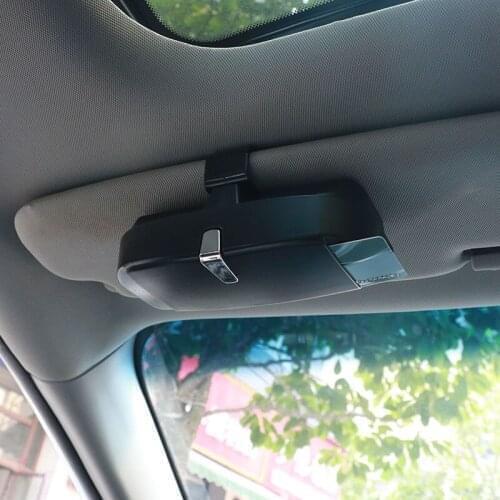 Car Sun Visor Glasses Box Car Cards Holder Sunglasses Case Box for Chevrolet Cruze TRAX Aveo Sonic Lova Sail EPICA Captiva
