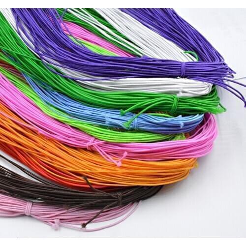NEW 0.8MM Choice 12 Colors Stretchy Elastic Rope String Line Cord Beading Beads DIY for Jewelry Making Bracelet&Necklace