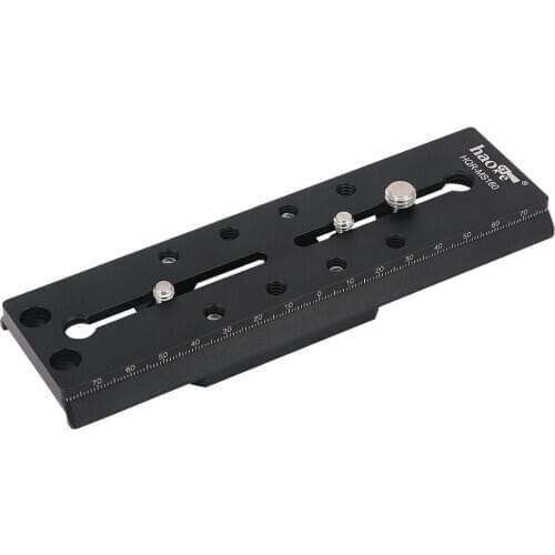 Haoge 160mm Quick Release Plate For Sachtler Tripod Fluid Head FSB4 FSB6 FSB6T FSB8 FSB8T DV10 3+3 5+5 Video 14II DV2 DV4 DV6