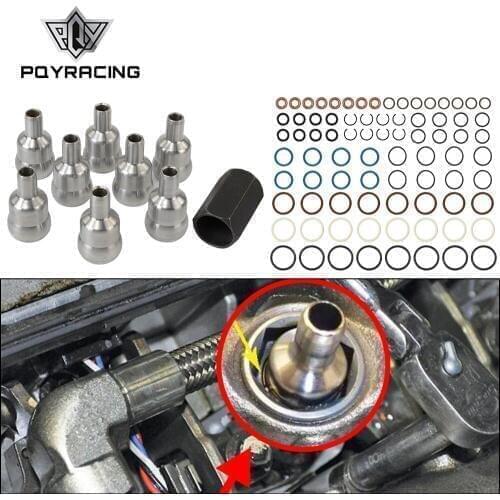 For 03-10 Ford E-350 E-450 F-250 F-350 F-450 F650 F750 Excursion 6.0L Diesel High Pressure Oil Rail Ball Tube Repair Kit FRR01-K