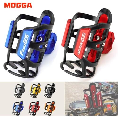 For BMW F800GS F850GS F800 F850 GS Universal Moto Beverage Water Bottle Cage Drink Cup Holder Sdand Mount Motorbike Accessories