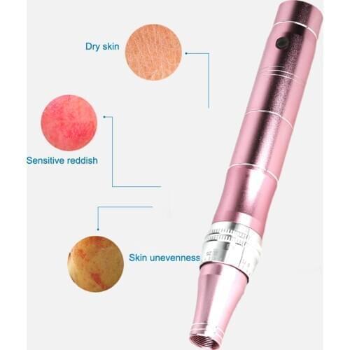 Electric Dermaing Professional Wireless Electric Skin Care Kit Microblading Needles dermaing Tattoo Gun mesotherapy dr.pen