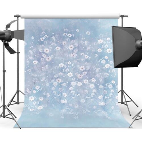 Mehofoto Photography Backdrop Newborns Backdrops Baby Blue Photo Background for Photo Studio Props CM-6184