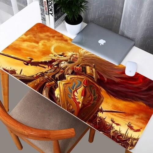 World of Warcraft 2mmThickness Gaming Mouse Mat Large Keyboard Pad Durable Washable Rubber Mousepad DIY design