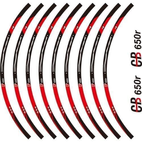 Kodaskin Wheel Rim Motor Stickers Tries Wheel Decals Stickers Motorcycles Accessories For Honda CB650R cb 650r