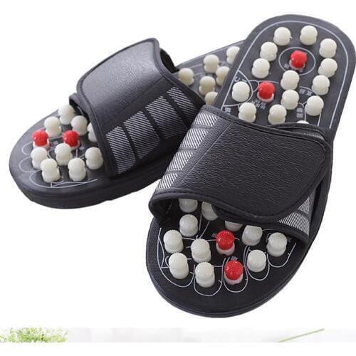 New Arrival Ball barbed Shoe Sandal Reflex Massage Slippers Acupuncture Foot Healthy Massager Shoe