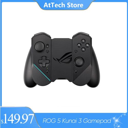Original ASUS ROG Kunai 3 Gamepad Modular Design 2.4GHz Bluetooth Gampad ROG Phone 5 Game Controller