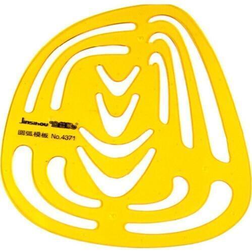 Arc Drawing Template K plastic Flexible Fashion design ruler for students designers JSH4371
