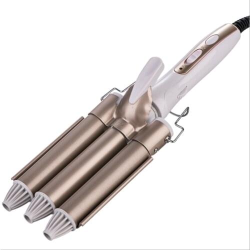 Professional Hair Tools Curling Iron Ceramic Triple Barrel Hair Styler Hair Waver Styling Tools Hair Curlers Electric Curling