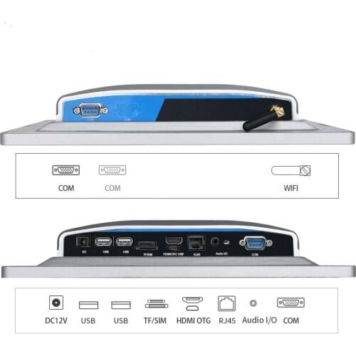 Hot Selling 10.4 Inch Embedded Type LED Backlight Touch Screen Industrial Rugged Computer