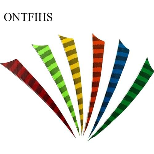36 Pcs Hi-Q 5 Inch Shield Turkey Feathers Arrow Fletching For Archery Hunting Arrow Natural Carbon Arrow Hunting Accessories